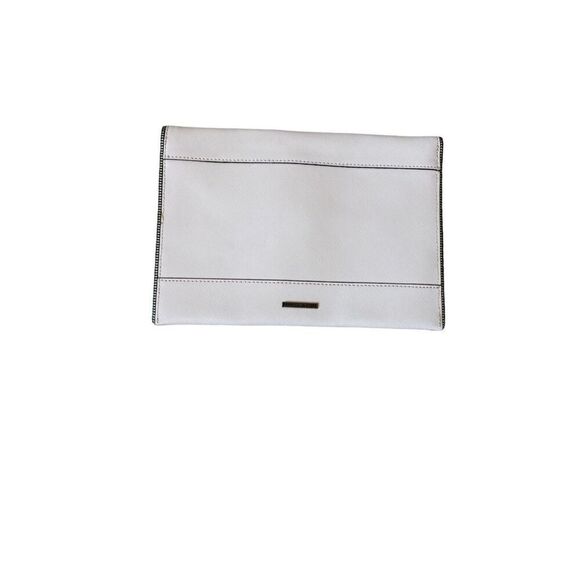 REBECCA MINKOFF Envelope Leo Clutch with Zipper Trim Barely Pink - Picture 9 of 9